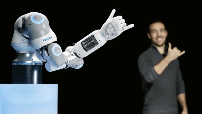 Festos robothand